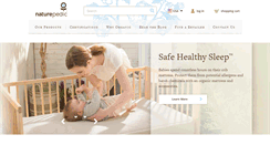 Desktop Screenshot of naturepedic.com